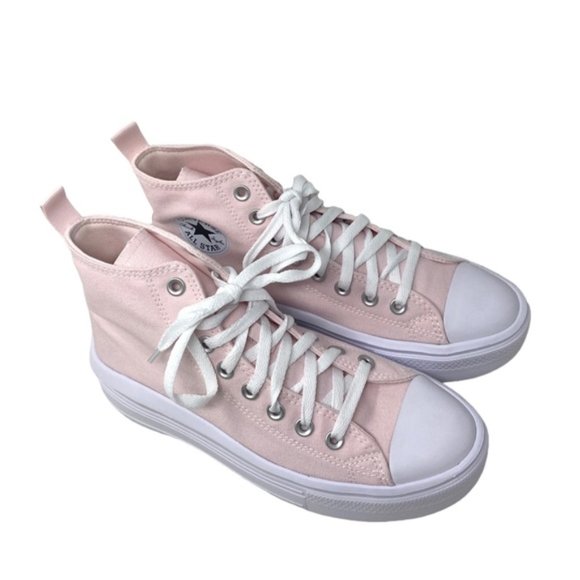 Converse Chuck Taylor Move Platform Canvas Pink Shoes Kid Women Sneakers A03629C - Picture 3 of 8